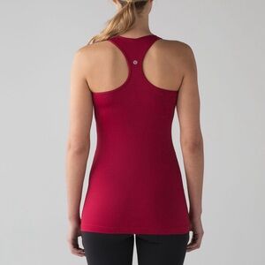 Lululemon Athletica Cool Racerback Tank - Cranberry Colour